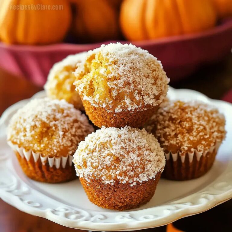 Pumpkin Spice Doughnut Hole Muffins Recipe