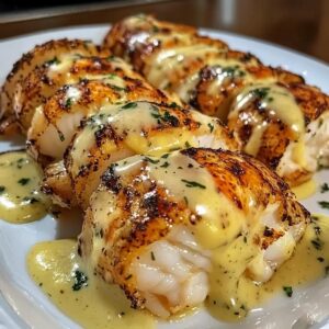 Creamy Garlic Butter Lobster Tails Recipe