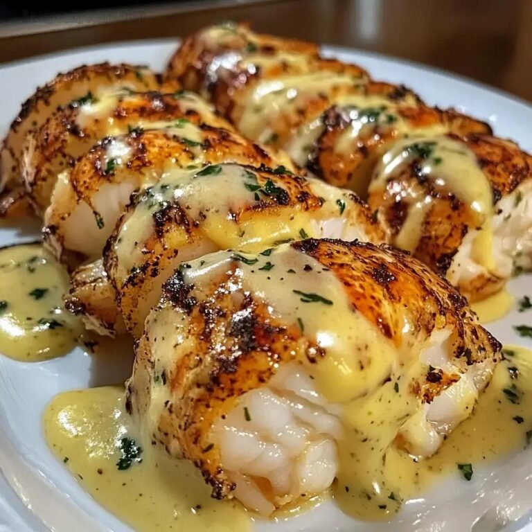 Creamy Garlic Butter Lobster Tails Recipe