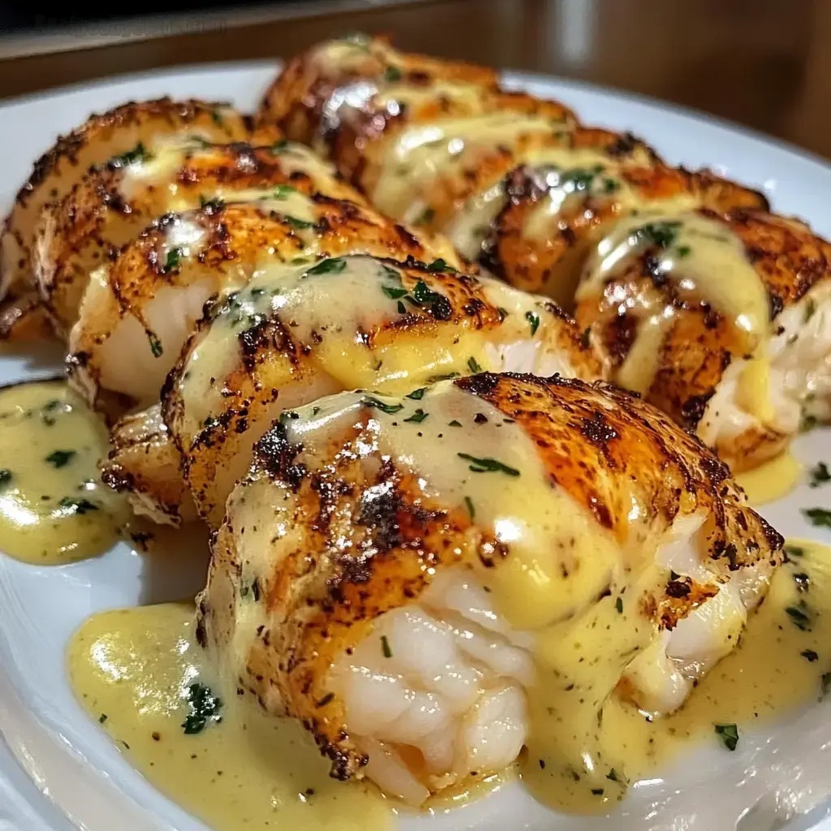 Creamy Garlic Butter Lobster Tails Recipe