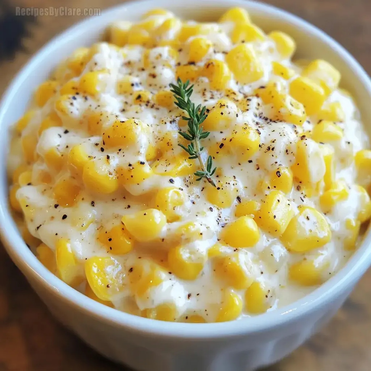 Slow Cooker Creamed Corn Recipe