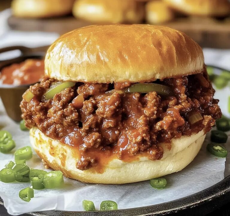 Best Ever Homemade Sloppy Joes Recipe