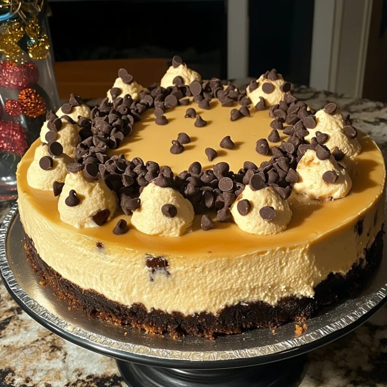 Chocolate Chip Cookie Cheesecake Recipe