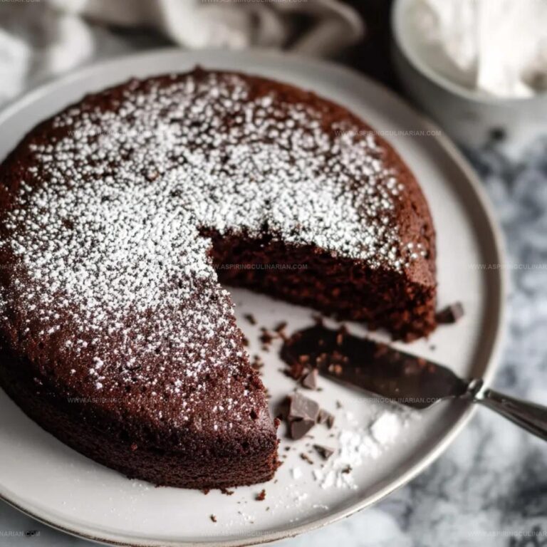 Chocolate Olive Oil Cake Recipe