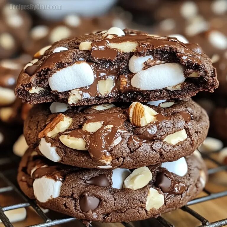 Rocky Road Cookies Stuffed With Marshmallow Recipe