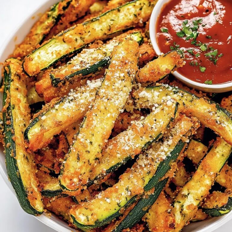 Parmesan Zucchini Fries Recipe