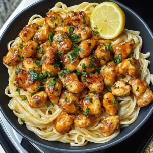Lemon Chicken Parmesan Pasta Recipe