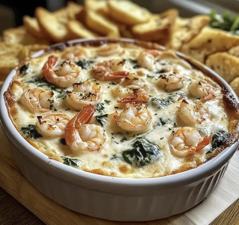 Creamy Shrimp And Crab Spinach Dip Recipe