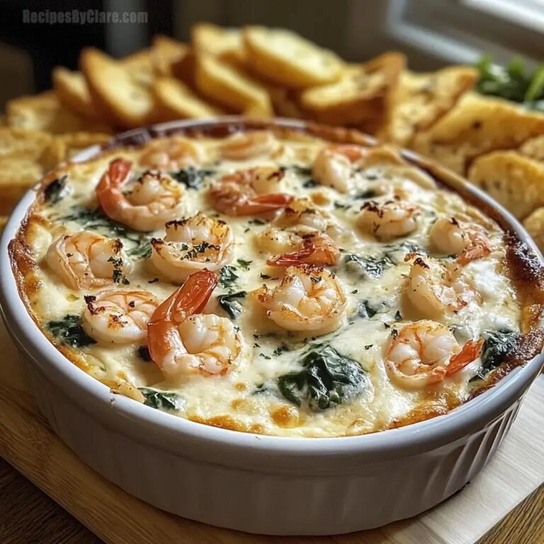 Creamy Shrimp And Crab Spinach Dip Recipe