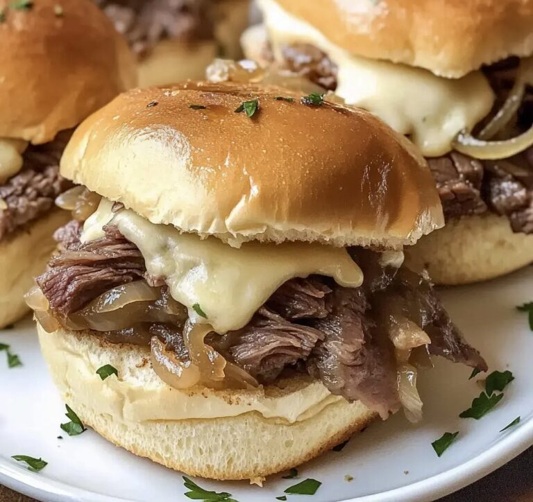 Savory French Dip Sliders Recipe