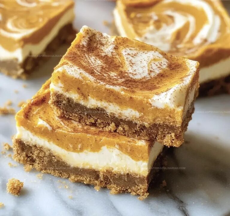 Pumpkin Cheesecake Bars Recipe