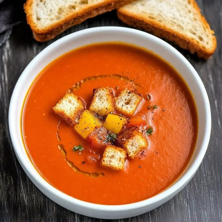 Homemade Tomato Soup Recipe