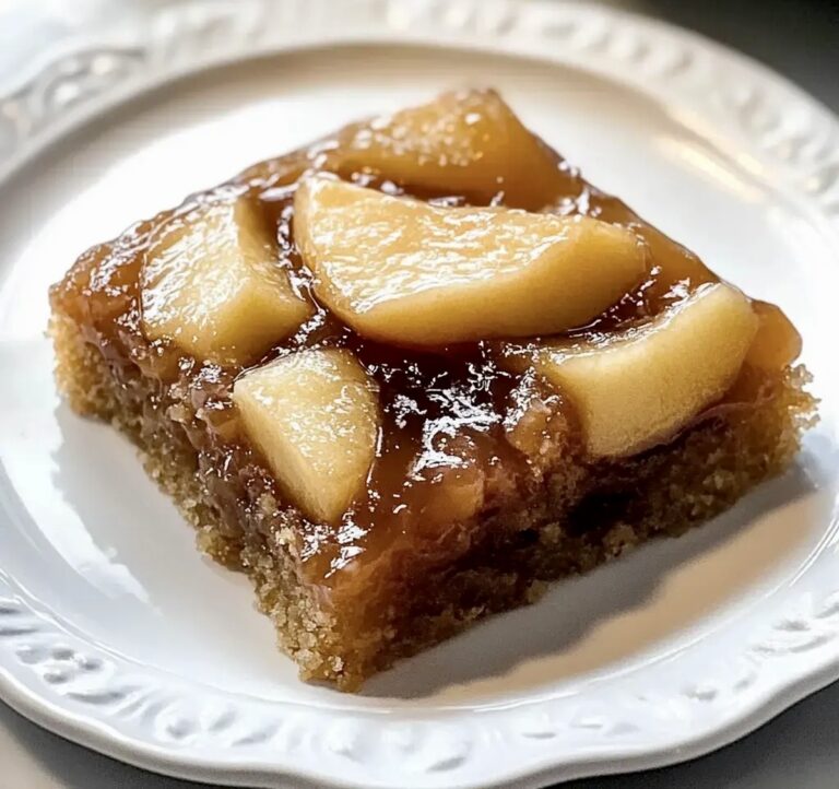 Caramel Apple Upside Down Cake Recipe