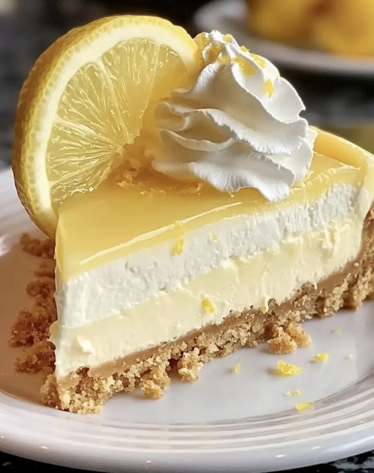 Luscious Lemon Cheesecake Recipe