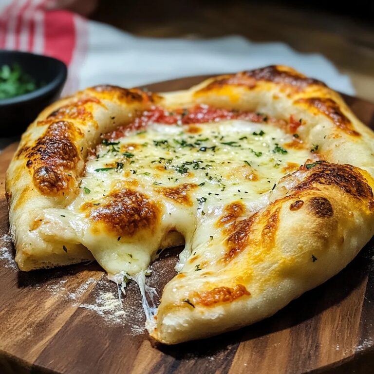 Stuffed Brie Cheese Pizza Recipe