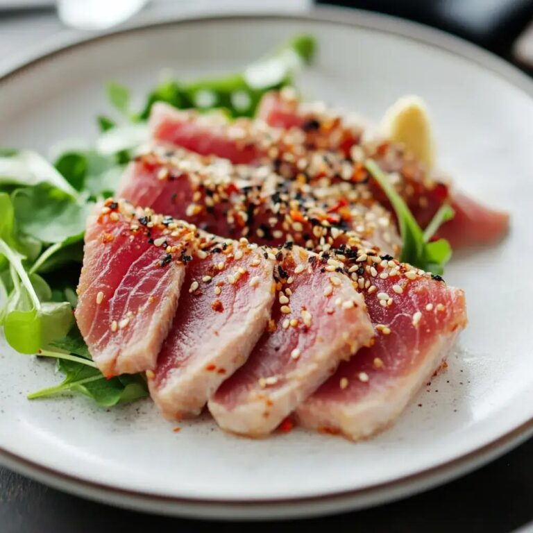 Seared Ahi Tuna Recipe