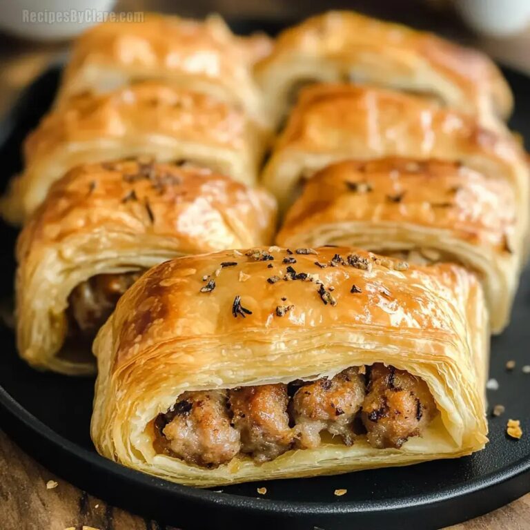 Puff Pastry Sausage Rolls Recipe