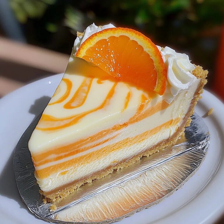 Orange Creamsicle Cheesecake Recipe