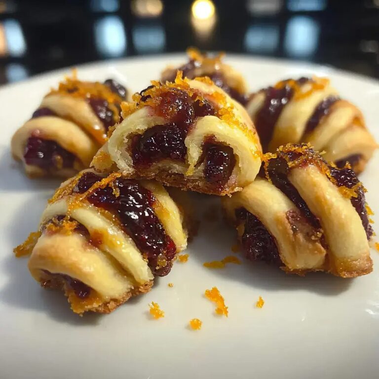 Cranberry Orange Rugelach Recipe