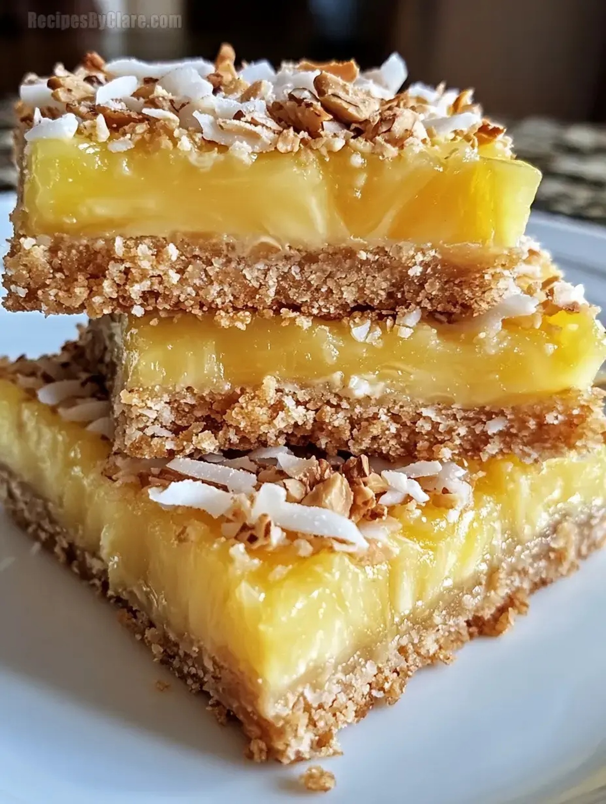 Pineapple Coconut Delight Bars Recipe