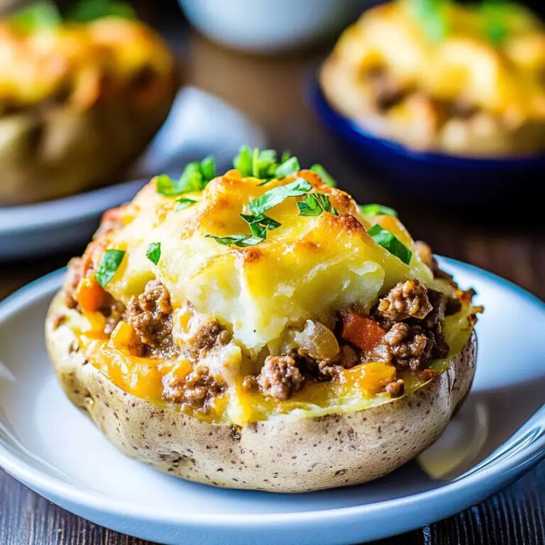 Cottage Pie Baked Potatoes Recipe