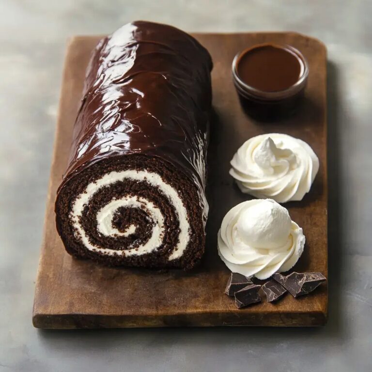 Chocolate Swiss Roll Recipe