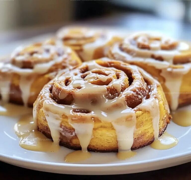 Easy Pumpkin Cinnamon Rolls Recipe