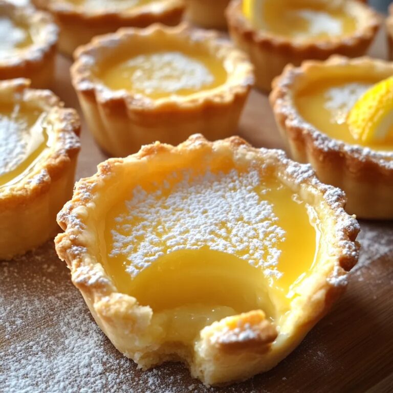 Baby Lemon Impossible Pies Recipe