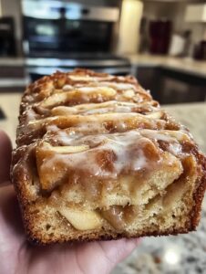 Cinnamon Apple Fritter Bread Recipe