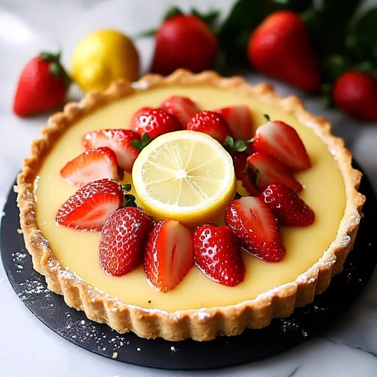 Strawberry Lemon Tart Recipe