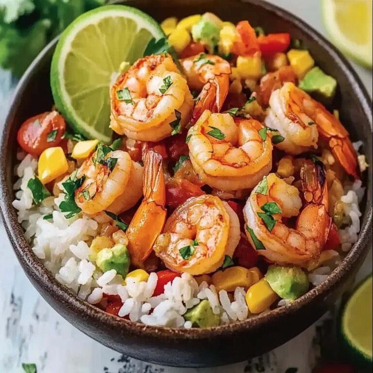 Fiesta Shrimp Rice Bowl Recipe