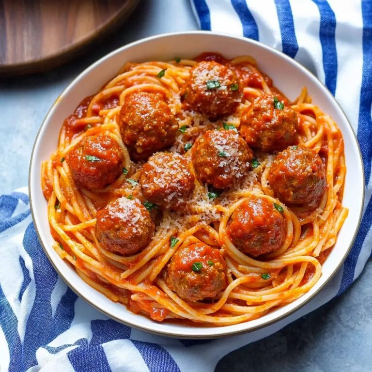 Instant Pot Spaghetti Meatballs Recipe