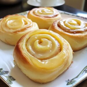 Lemon Curd Rolls Recipe