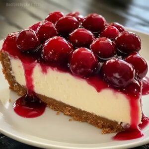 Cherry Cheesecake Recipe