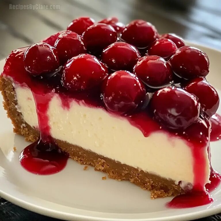 Cherry Cheesecake Recipe