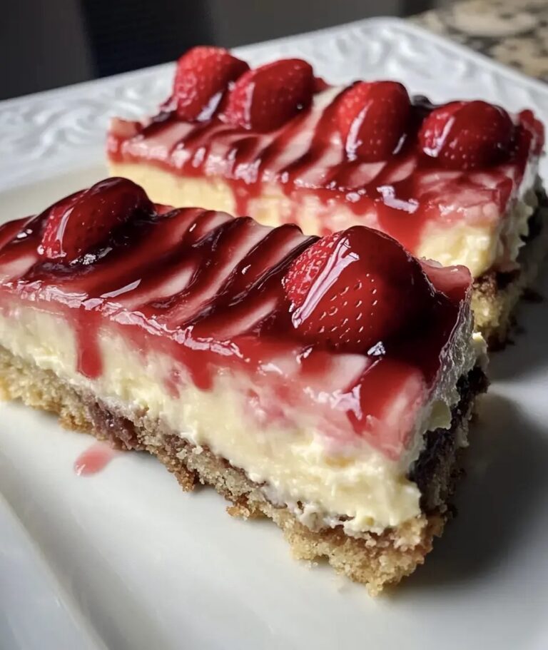 Philadelphia Strawberry Cheesecake Bars Recipe