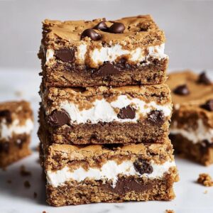 Peanut Butter Smores Blondies Recipe