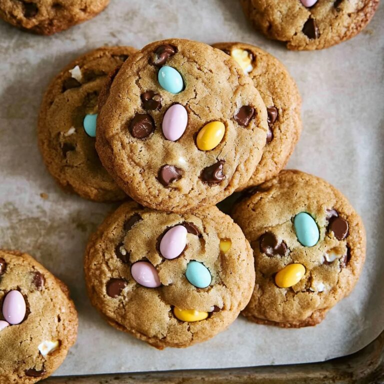 Mini Egg Thick Chocolate Chip Cookies Recipe