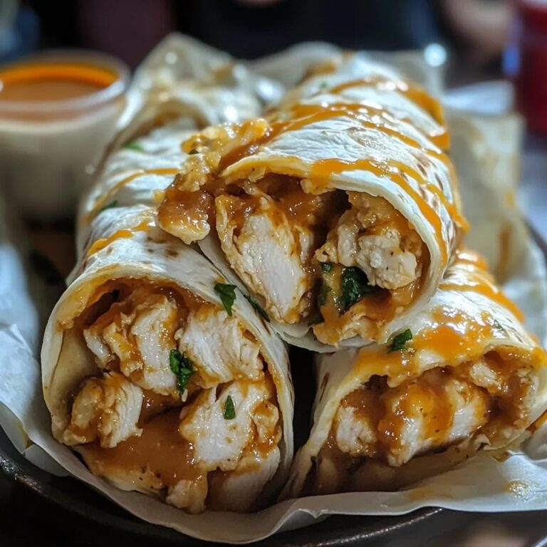 Cheesy Garlic Chicken Wraps Recipe