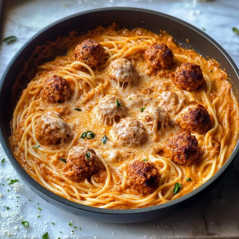 Creamy Meatballs Spaghetti Recipe