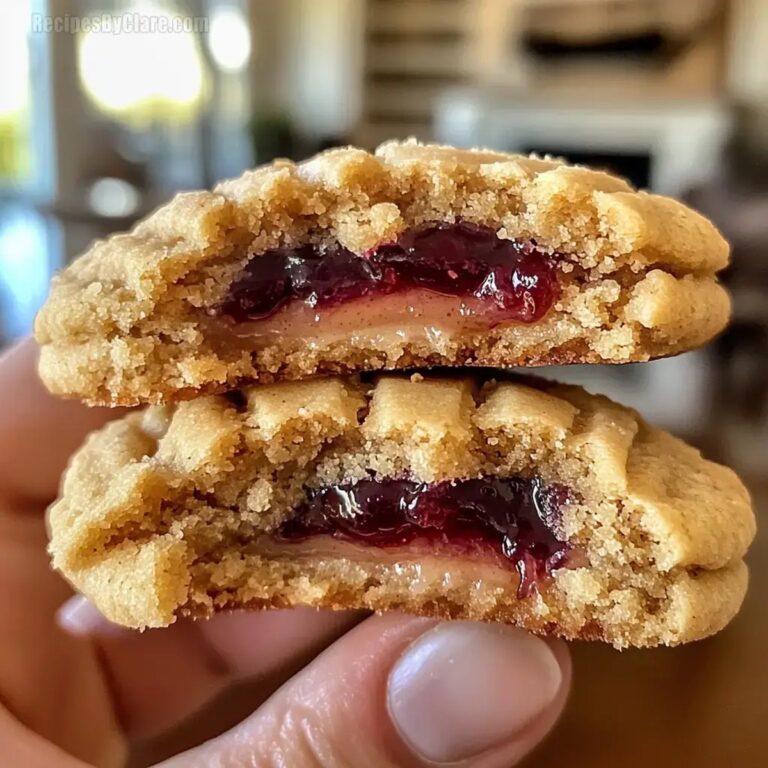 Peanut Butter Jelly Stuffed Cookies Recipe