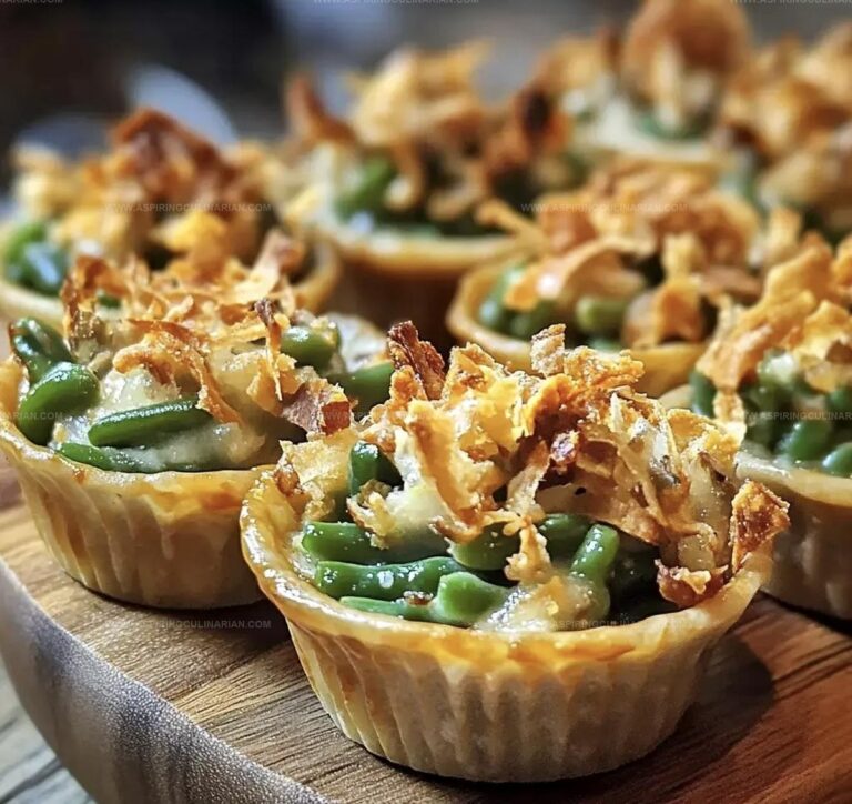 Green Bean Casserole Cups Recipe