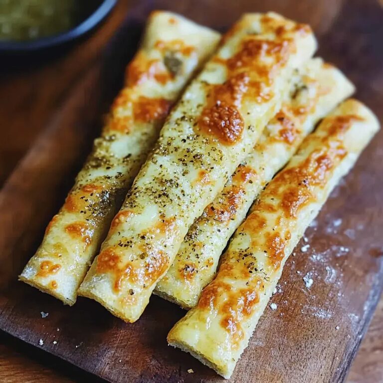 Sourdough Cheesy Breadsticks Recipe