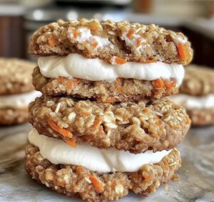 Carrot Cake Oatmeal Cream Pies Recipe