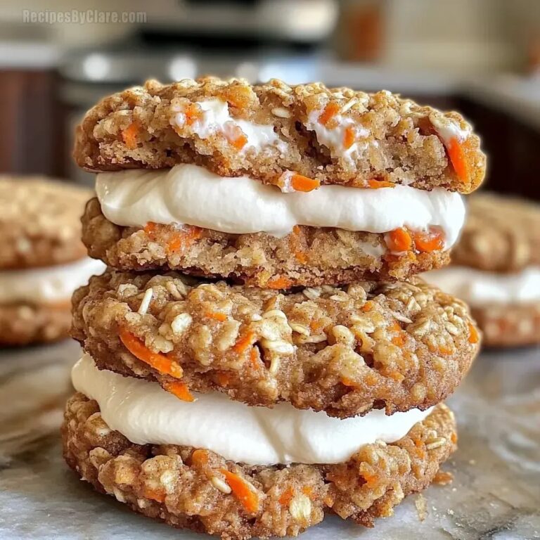 Carrot Cake Oatmeal Cream Pies Recipe