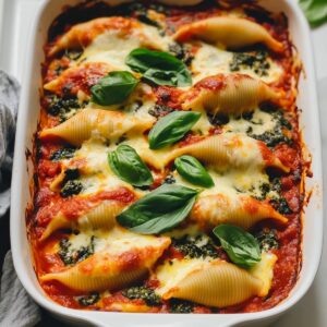 Spinach Ricotta Stuffed Shells Recipe