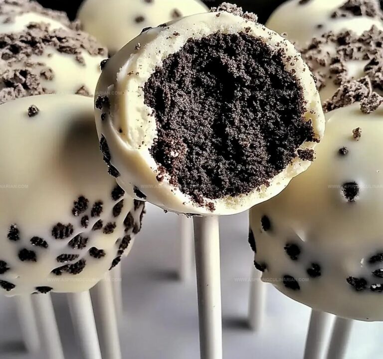 Oreo Cookies Cream Cake Pops Recipe