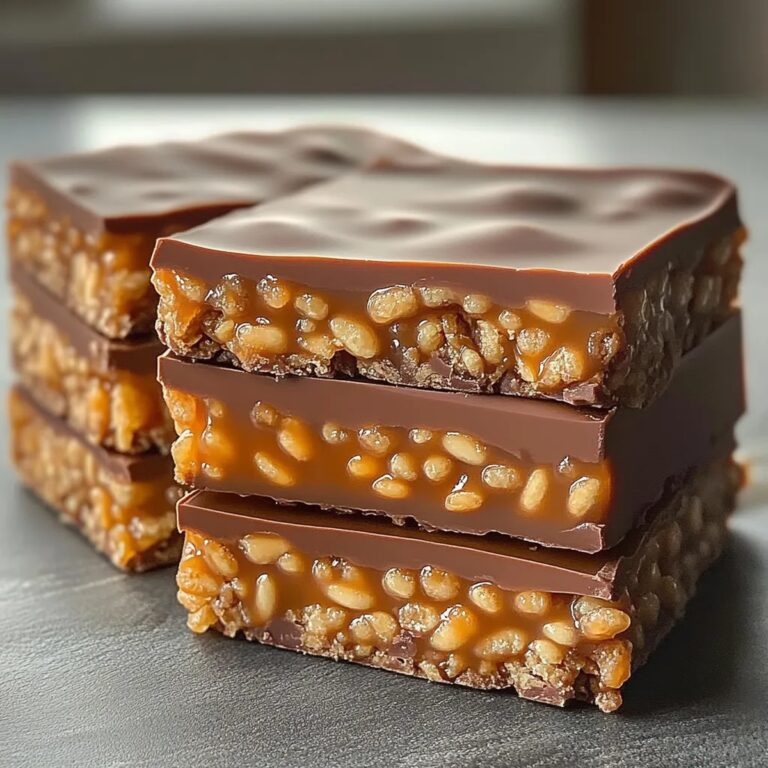 Caramel Fudge Crunch Bars Recipe