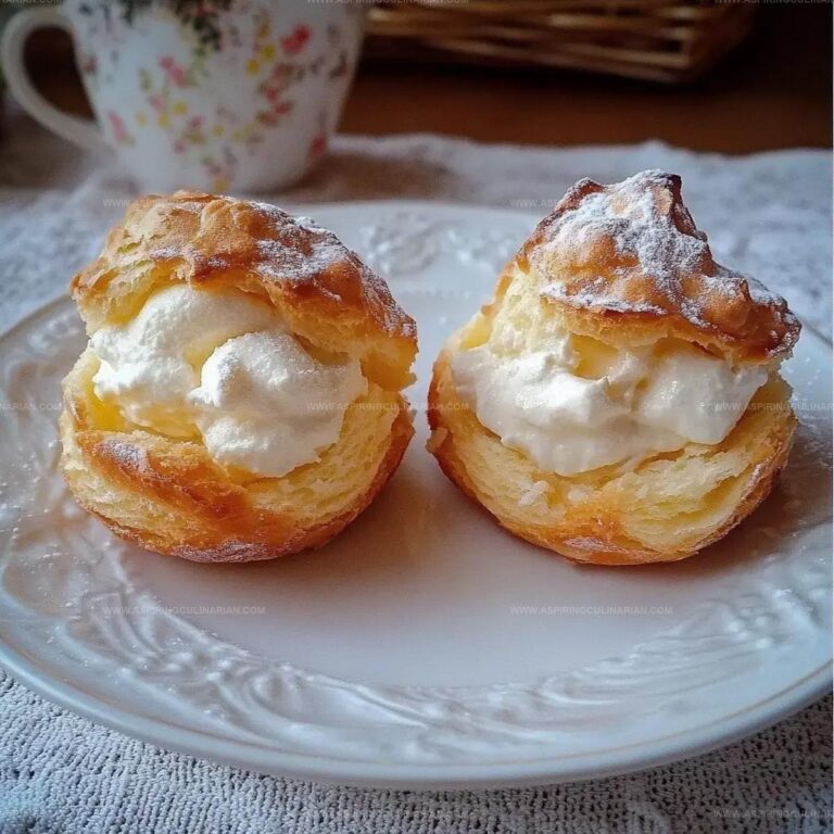 Aunt Pat Cream Puffs Recipe