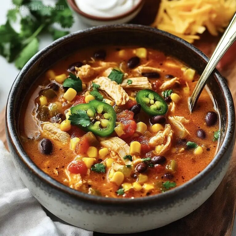 Chicken Taco Soup Recipe